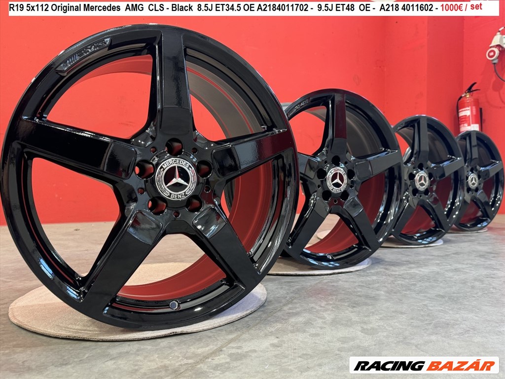 R19 5x112 Mercedes RONAL AMG  CLS - kétszéles gyári alufelni szett 19"  1. kép