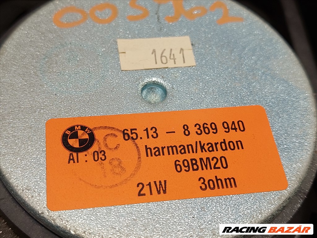 BMW E46 sedan HK Harman Kardon sárga matricás jobb hátsó hangszóró (003962) 65138369940 4. kép
