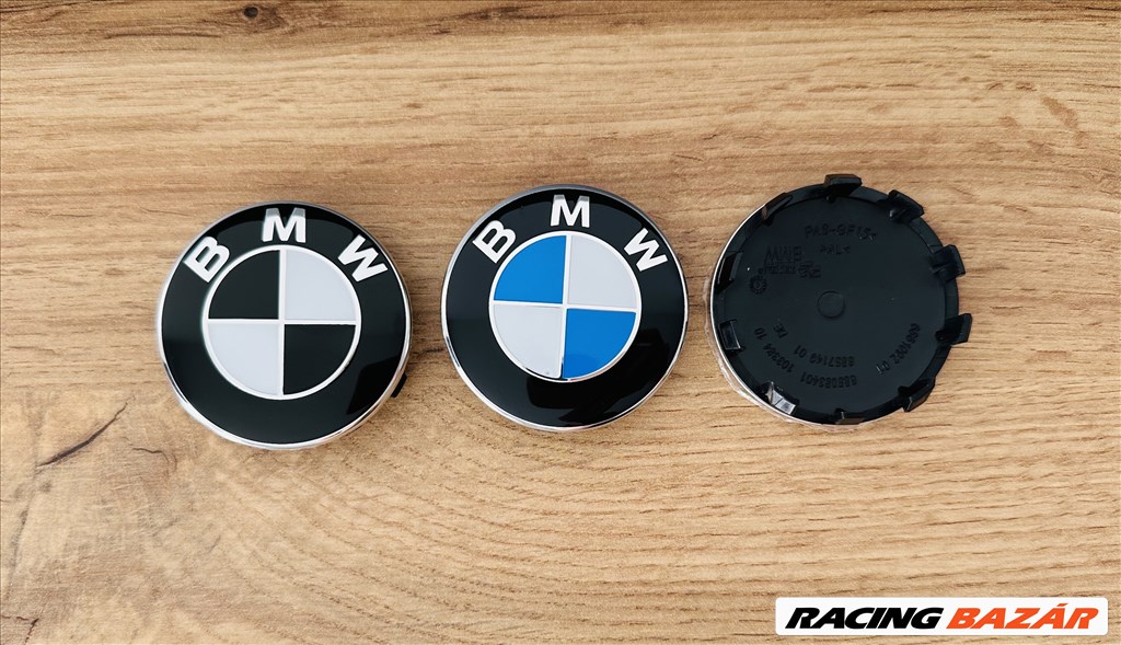 Új BMW 56mm felni alufelni kupak közép felniközép felnikupak embléma jel kerékagy porvédő kupak 6857149 1. kép