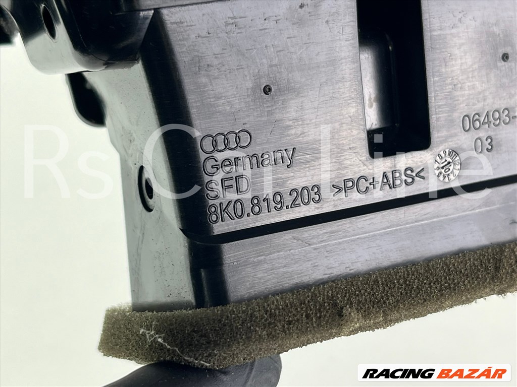 Audi	A4-B8 A5-8T Q5-8R hátsó Szellőzőrács 8k0819203 2. kép