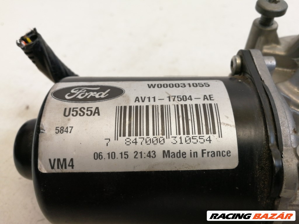 Ford B-max bal elsõ ablaktörlõ motor AV1117504AE 4. kép
