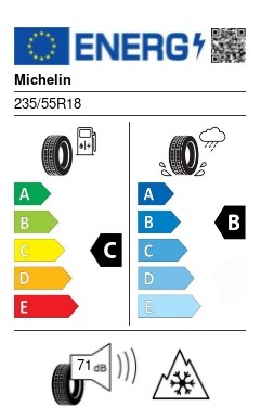 Michelin CrossClimate 2 235/55 R18 100V M+S 3PMSF négyévszakos gumi 2. kép