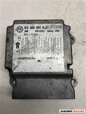 Skoda Octavia II, Volkswagen Golf V, Seat Altea légzsák indító elektronika 1k0909605n