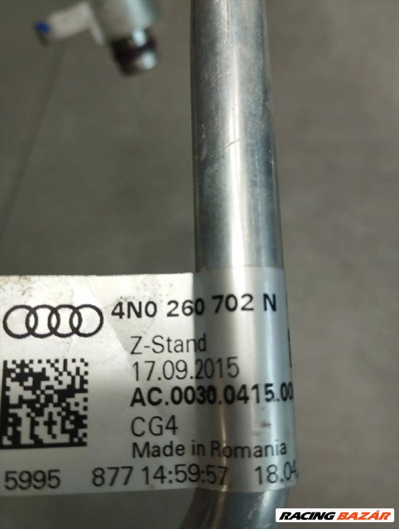 Audi A8 (D5 - 4N) klímacső 4n0260702n 2. kép