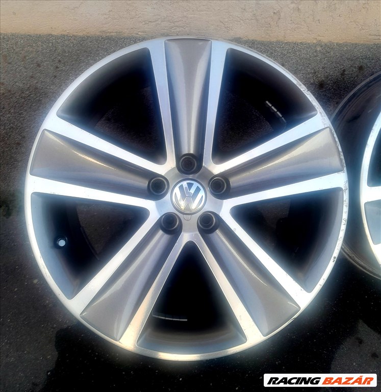 Vw Polo Cross gyári alufelni 17" 5x100 7. kép