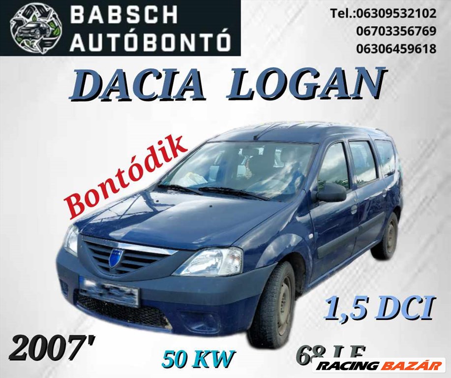 Dacia Logan I bontott alkatrészei (24/88) 1. kép