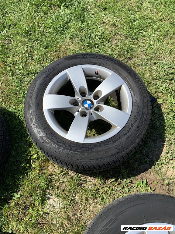  16" használt (gyári felni) alufelni, rajta 205/50 használt Hankook téli gumi gumi  1. kép