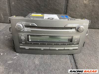 Toyota Auris (E150) Auris cd rádió fejegység  8612002520