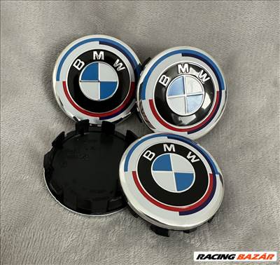 Új BMW 56mm 50th anniversary jubileumi felni alufelni kupak felnikupak embléma 6857149 6850834