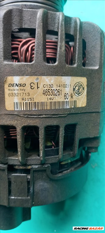Fiat punto 1.2 16v generátor  c13214102-1 46530261 2. kép
