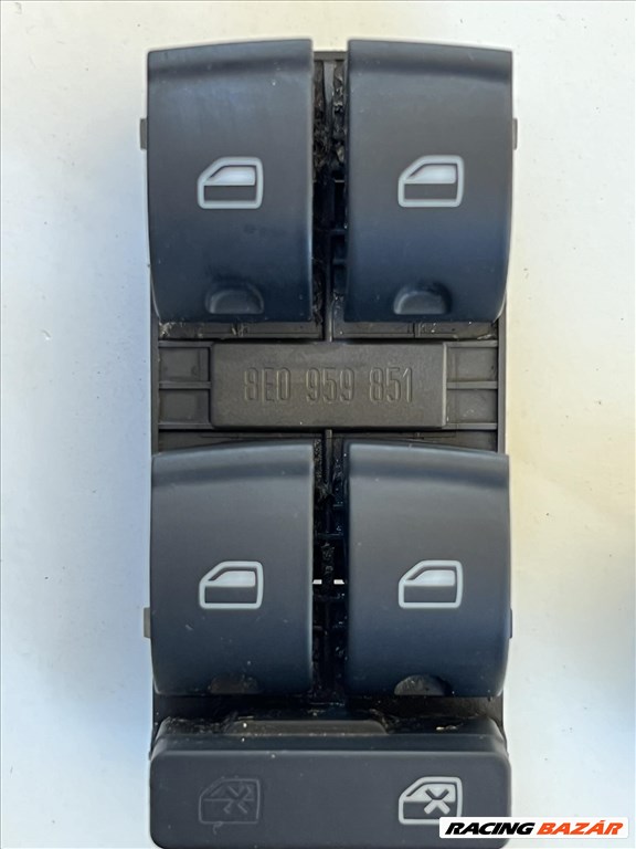 Audi A4 B6/B7 ablakemelő kapcsoló szett 8e0959851 2. kép