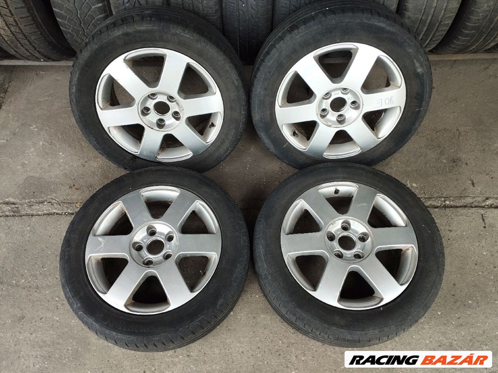 Skoda Octavia 2 6J 16" 5x112 gyári alufelni szett 1. kép