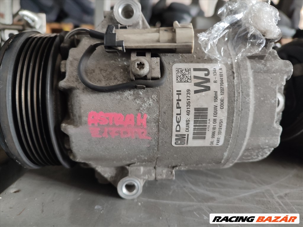 Opel Astra H 1.7 CDTI klíma kompresszor  13124751 1. kép