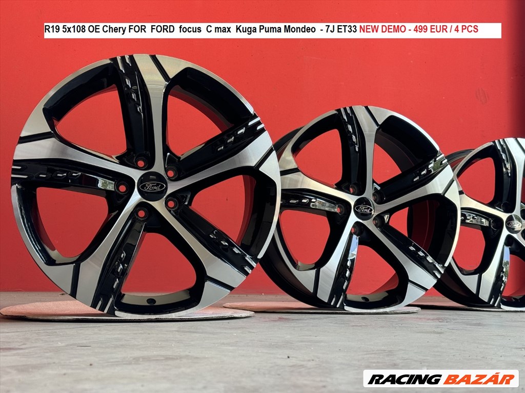 R19 5x108 OE Chery FOR Peugeot Citroen Ford  7J ET33 - 7x19 gyári új alufelnik  1. kép