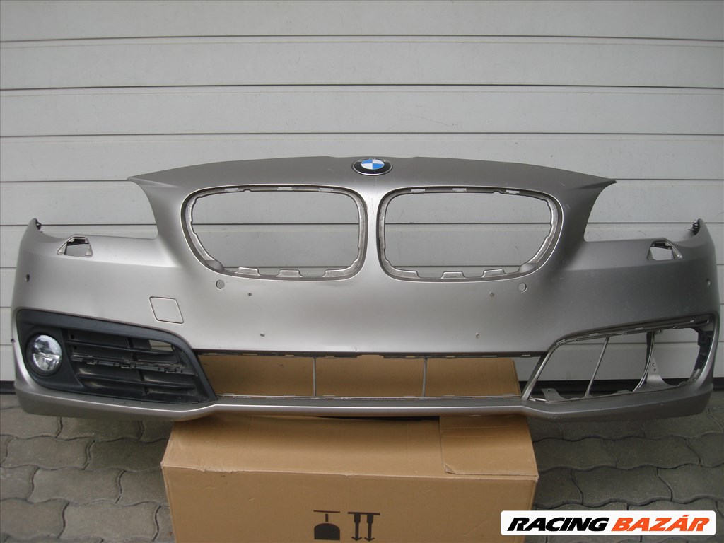 BMW 5-ös F10 F11 LCI 6 radaros mosós első lökhárító 7331706 2014-től 1. kép