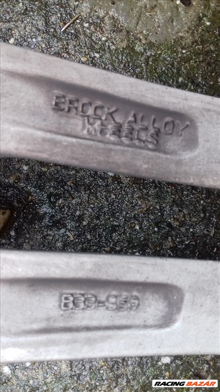  5x112 lyukosztású 19" használt Brock alufelni, rajta 255/35 használt Continental nyári gumi gumi  3. kép