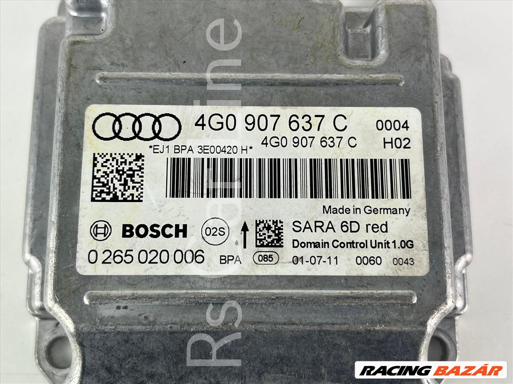 Audi	A6-4G A7-4g Légzsák modul 4g0907637c 3. kép