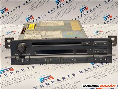 BMW E46 gyári Business CD lejátszó rádió fejegység - pixelhibás (004057) 65126909882