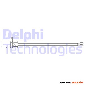 DELPHI LZ0304 - figyelmezető kontaktus, fékbetétkopás AUDI BENTLEY VW 1. kép