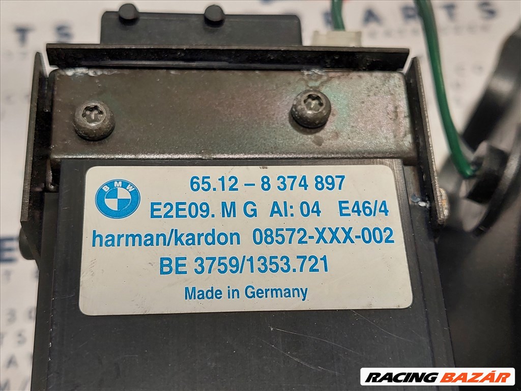 BMW E46 sedan HK Harman Kardon bal hátsó sárga matricás hátsó hangszóró (003961) 65138369939 65128374897 4. kép