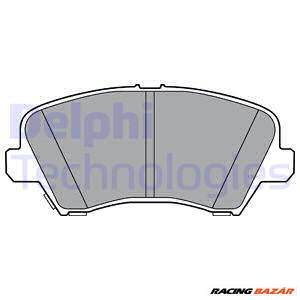 DELPHI LP3361 - fékbetétkészlet, tárcsafék HYUNDAI KIA