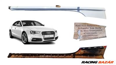 Audi RS5 (B8 - 8T) bal oldali küszöb borítás 8t0853855a