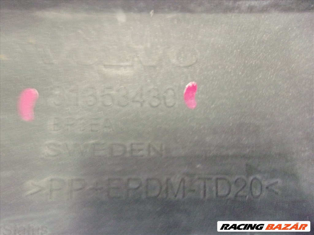 VOLVO XC90 hátsó lökhárító szegély 2020- 31353430 5. kép