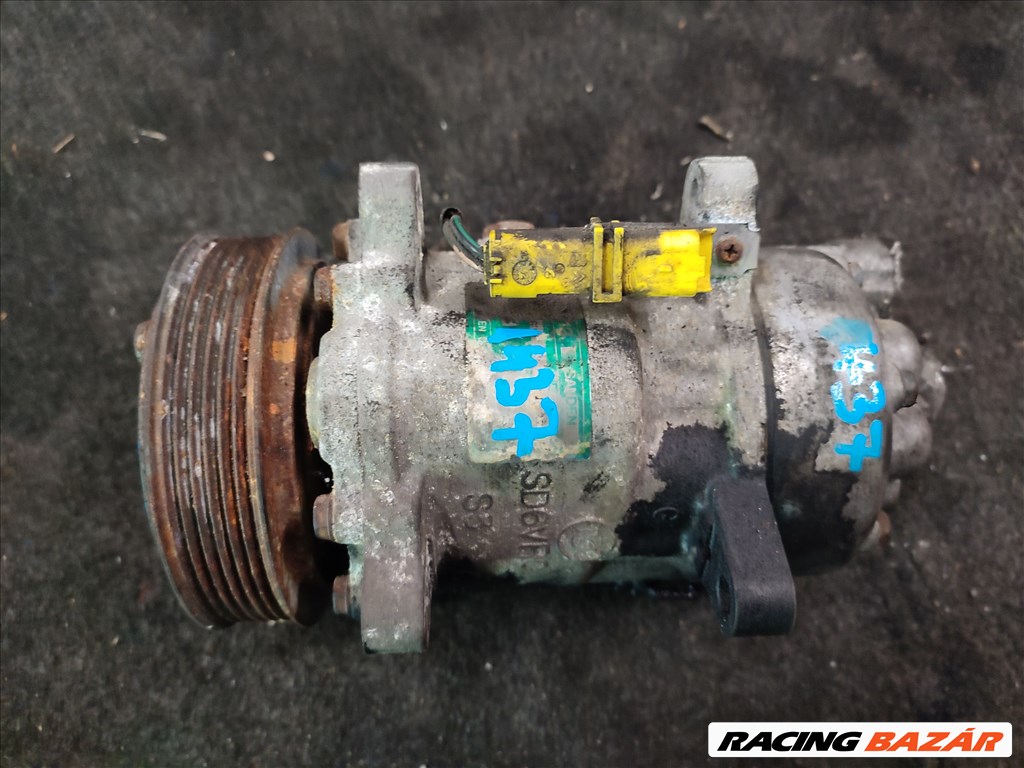 Sanden 1437 Citroen Peugeot HDI 90 LE klímakompresszor RHY 1. kép