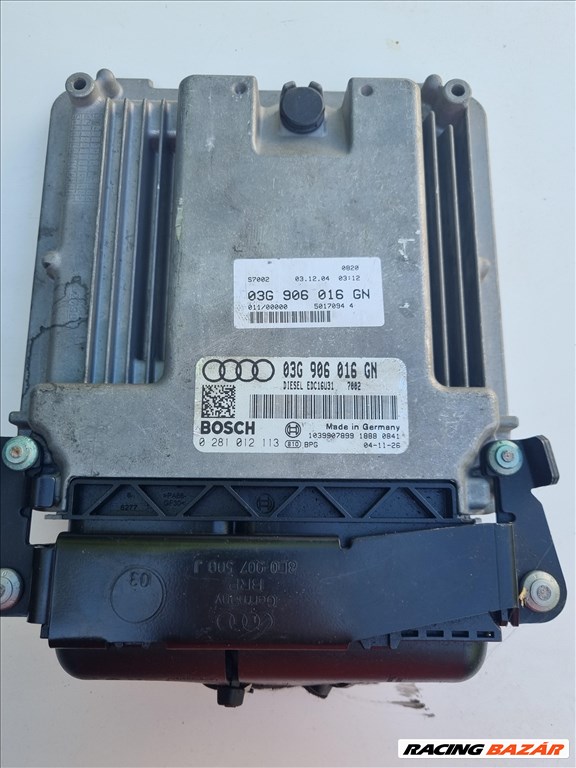 Audi A6 (C6 - 4F) 2.0 TDI motorvezérlő elektronika  0281012113 1. kép