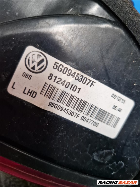 Volkswagen Golf VII gyári ledes hátsó lámpapár 10. kép