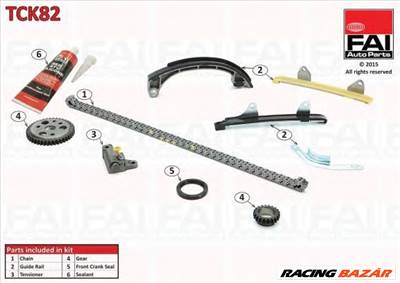 FAI AutoParts TCK82 - vezérműlánc készlet DAIHATSU TOYOTA