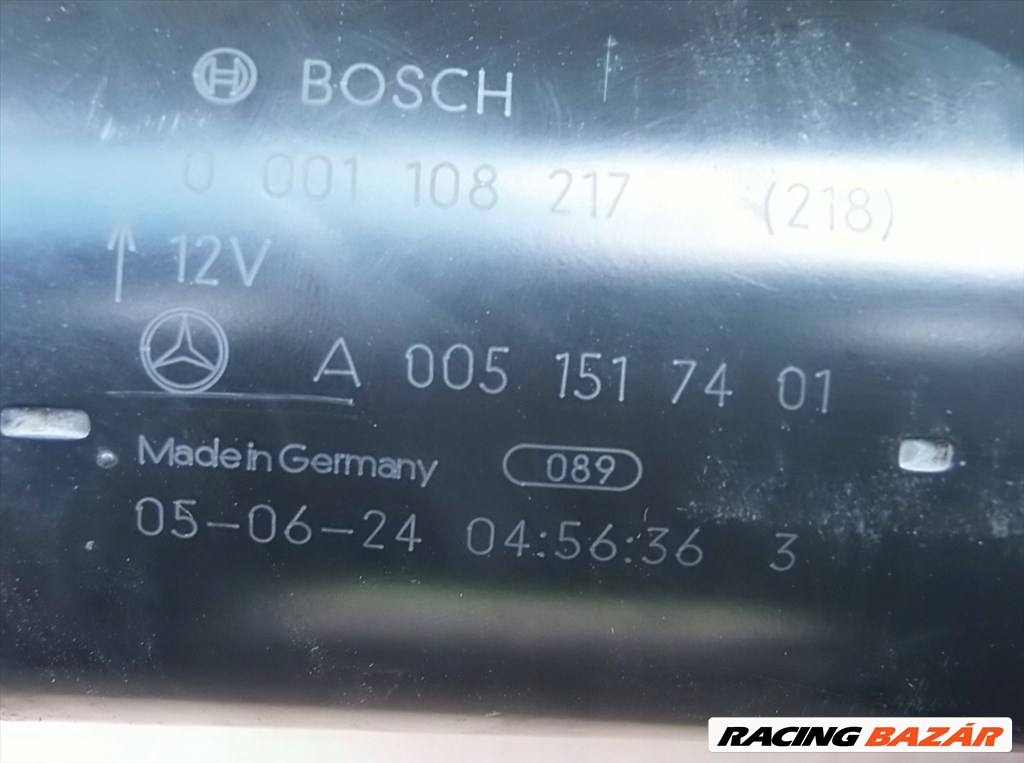 Mercedes A-osztály W169 önindító  a0051517401 4. kép