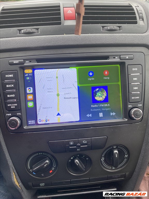Skoda Octavia 2, Yeti, Android, CarPlay, 8 INCH Multimédia, GPS, Wifi, Bluetooth, Tolatókamerával! 2. kép