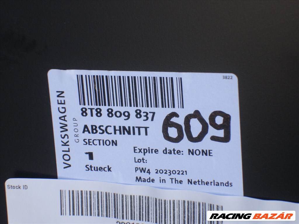 Audi A5 Sportback Új Bal hátsó Sárvédő 8T8809837 2009-től 5. kép