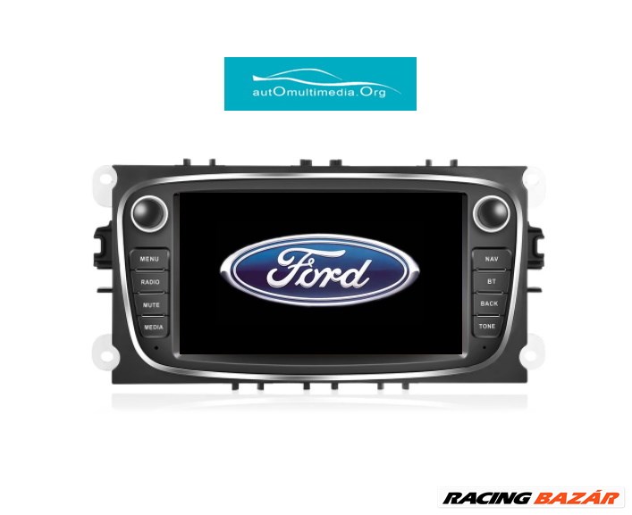 Ford Android CarPlay Multimédia, GPS, Wifi, Bluetooth, Tolatókamerával! 1. kép