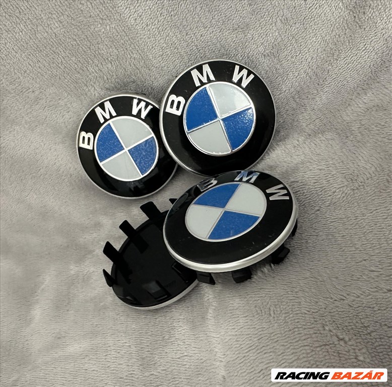 Új BMW 56mm Felni Alufelni Közép Kupak Felnikupak Felniközép embléma porvédő 6857149 6861092 1. kép