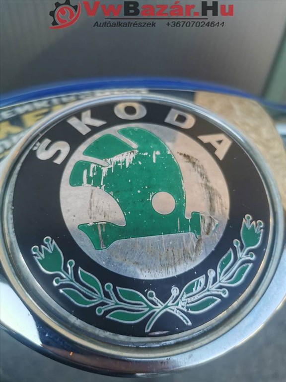 Motorháztető SKODA FABIA II kék 2. kép