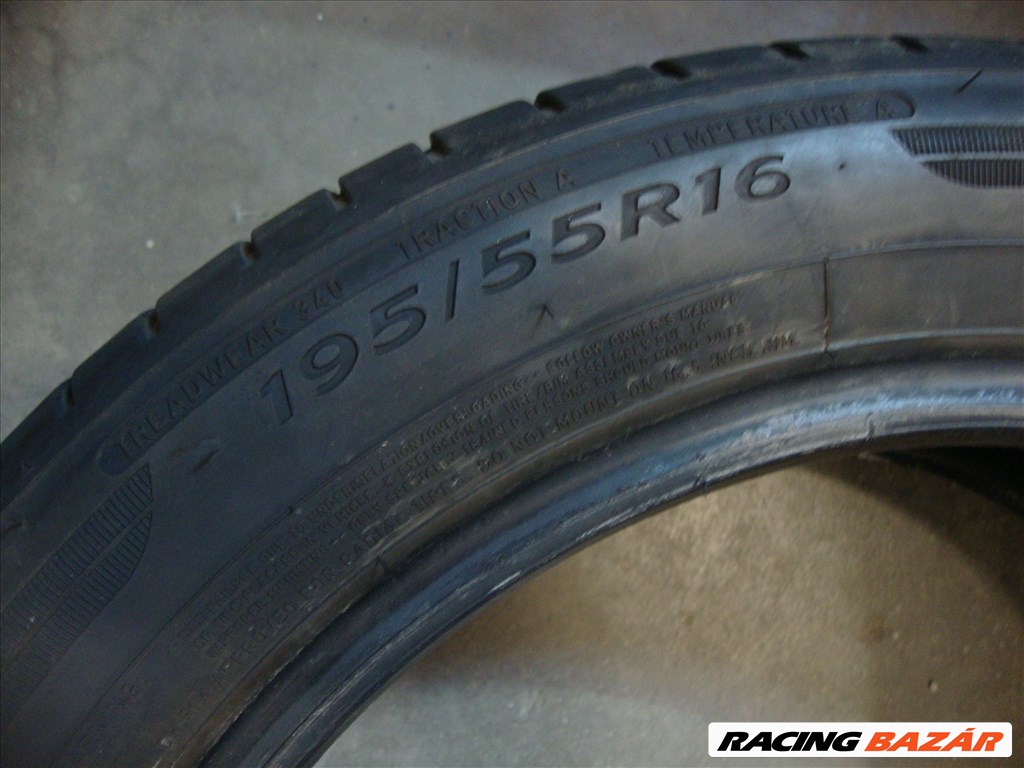 2 db 195/55R16 Dunlop Sport Bluresponse nyári gumi  3. kép