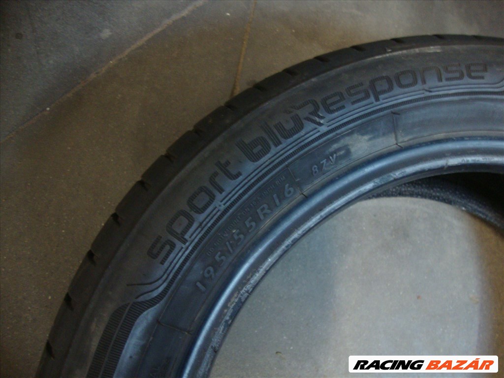 2 db 195/55R16 Dunlop Sport Bluresponse nyári gumi  4. kép
