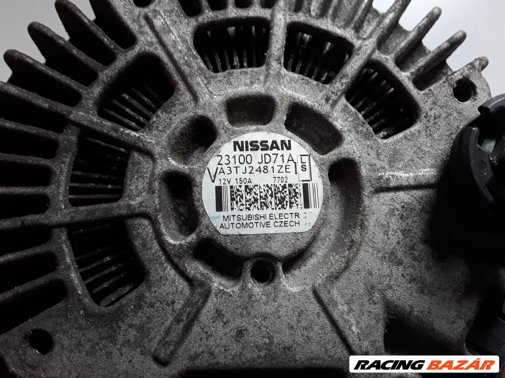 Nissan Qashqai (J10) generátor  23100jd71a 2. kép