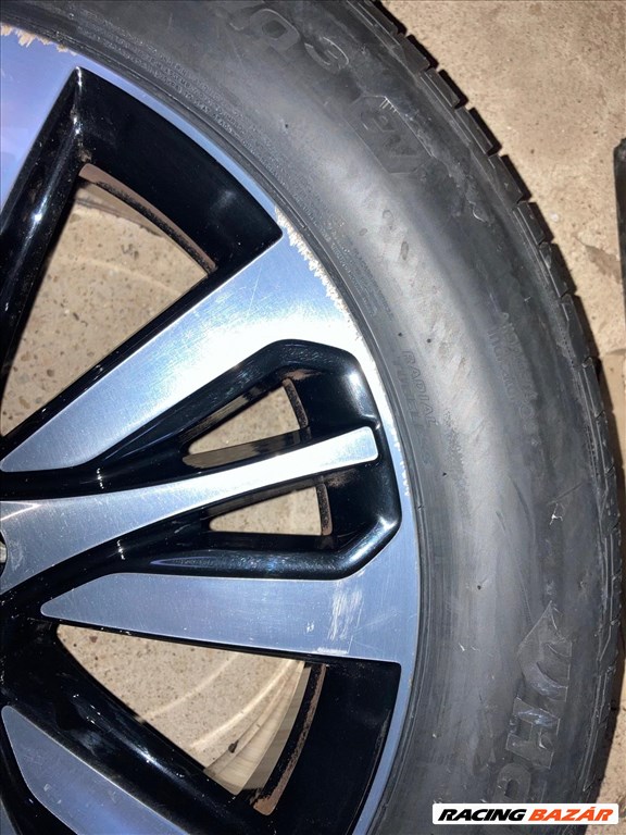  19" újszerű alufelni, rajta 235/55 új Hankook nyári gumi   5. kép