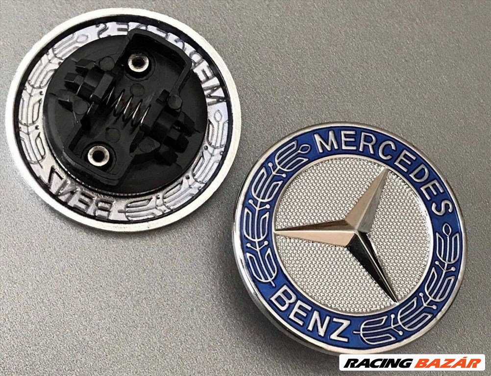 Új Mercedes 57MM Motorház Géptető Gépház Embléma Jel A2048170616 1. kép