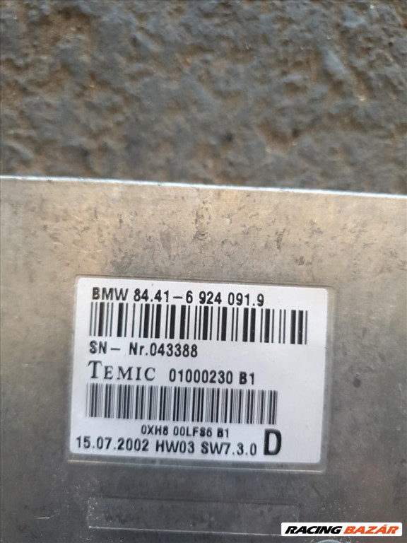 BMW E65 735i vezérlő egység 6924091 3. kép