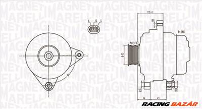 MAGNETI MARELLI 063731792010 - generátor TOYOTA