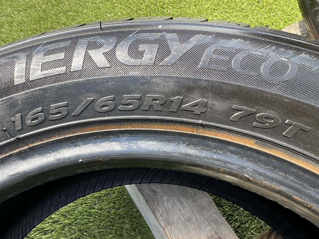 165/65 R14 Hankook Kinergy Eco nyári gumi 7mm 6. kép