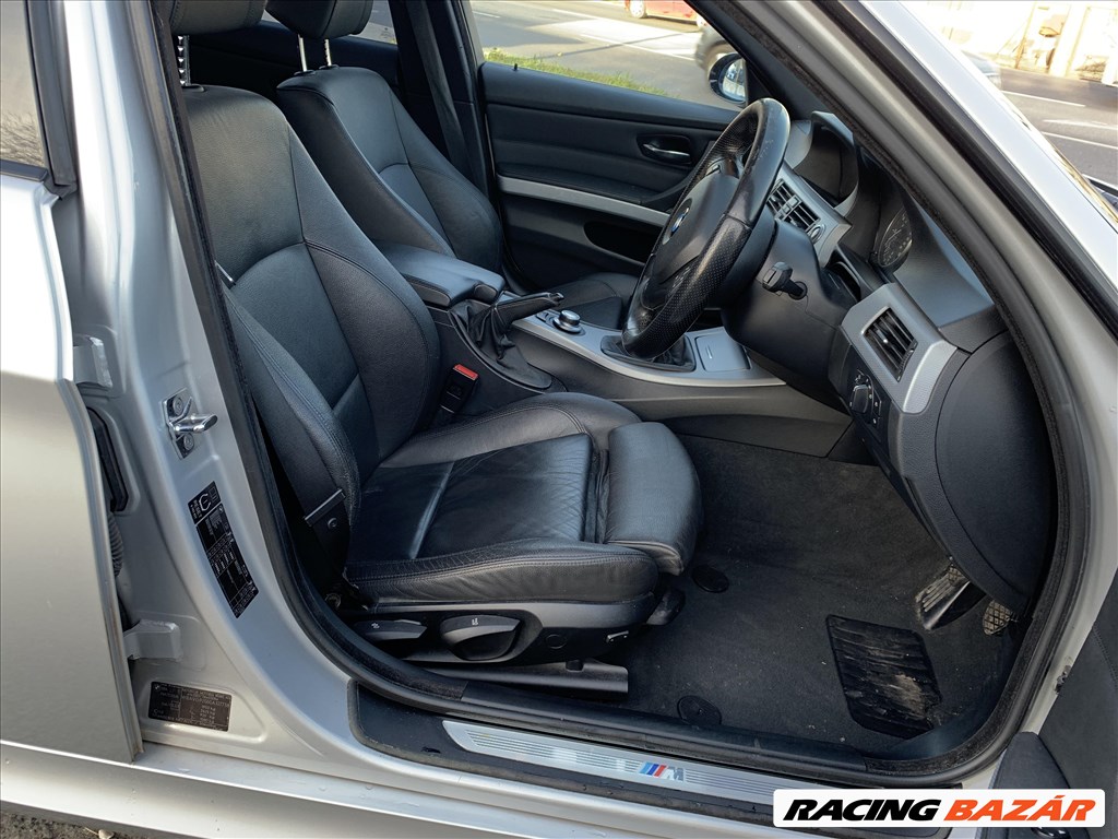 BMW bőr belső M-sport E90 fújható oldaltámasz 7. kép