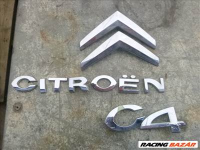 Citroën C4 Picasso I 2006 csomagtérajtó embléma 