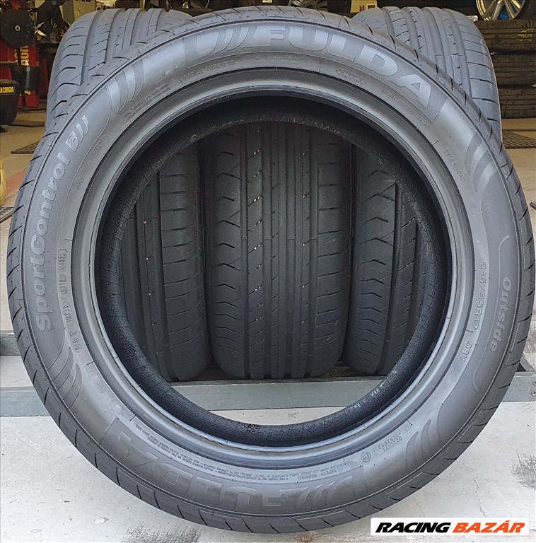 Fulda SportControl 215/55 R17 újszerű nyári gumi 4db 2023.   /G202. 9. kép