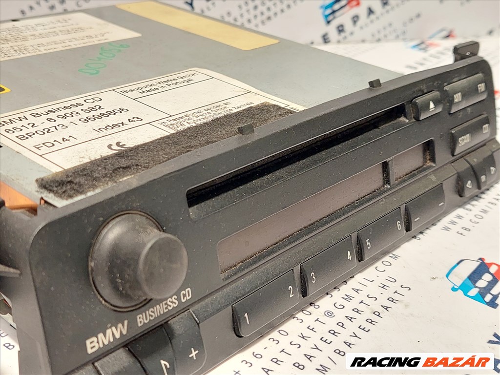 BMW E46 gyári Business CD lejátszó rádió fejegység eladó (004056) 65126909882 2. kép