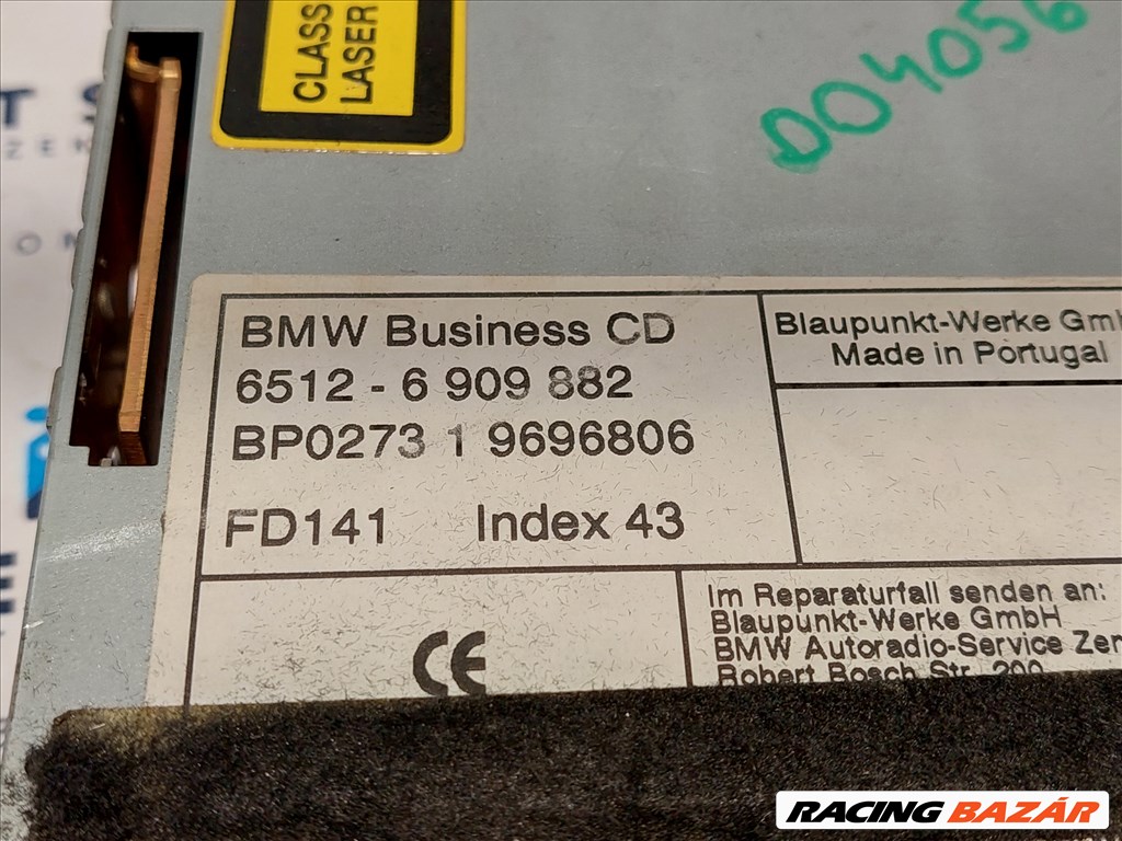 BMW E46 gyári Business CD lejátszó rádió fejegység eladó (004056) 65126909882 3. kép